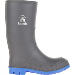 Kamik Kid's The Stomp Rain Boot - Charcoal/Blue