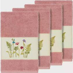 Linum Home Textiles Serenity Embellished Guest Towel Pink (76.2x40.64cm)
