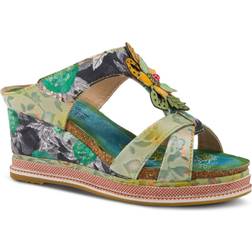 Spring Step L'Artiste Theron - Green Multi