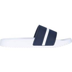 Tommy Hilfiger Redder Pool Slide Sandals M - White/Navy