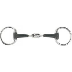 Horze Rubber Oval Link Eggbutt Snaffle Bit