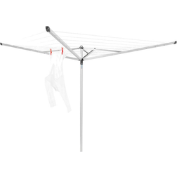 Brabantia Pyykinkuivausteline Essential, 40m muovinen maatuki suojapussi