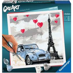 Ravensburger CreArt Paint by Numbers Lovely Paris