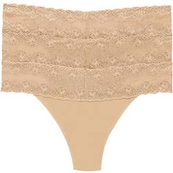 Natori Bliss Perfection Thong 3-pack - Cafe