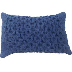 A&B Home Knit Complete Decoration Pillows Blue (50.8x35.56cm)