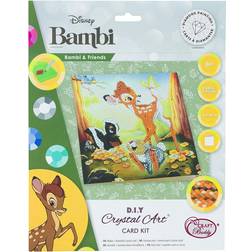 Crystal Art Card Bambi & Friends