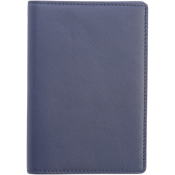 Royce RFID Blocking Vaccine Card Passport Wallet - Blue