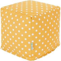 Majestic Home Goods Ikat Dot Pouffe 17"