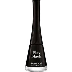 Bourjois 1 Seconde Nail Polish #6 Play Black 9ml