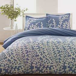 City Scene Branches Duvet Cover Blue (223.52x223.52cm)