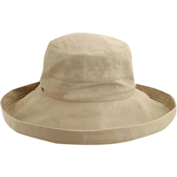 Scala Women's Big Brim Sun Hat - Taupe