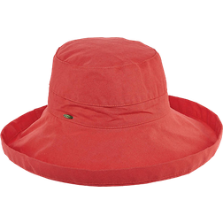 Scala Women's Big Brim Sun Hat - Coral