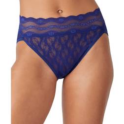 Wacoal Lace Kiss Hi-Leg Brief - Beacon Blue