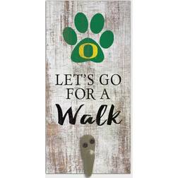 Fan Creations Oregon Ducks Leash Holder Sign