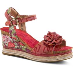 Spring Step L'Artiste Vienrose-Fleur - Red Multi