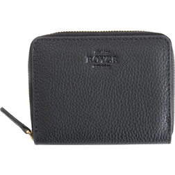 Royce Zippered Cardholder Wallet - Black