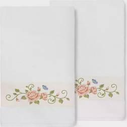 Linum Home Textiles Rebecca Bath Towel White (137.16x68.58cm)