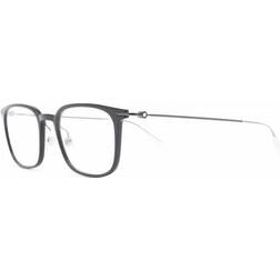 Montblanc MB 0100O 005, including lenses, SQUARE Glasses, MALE