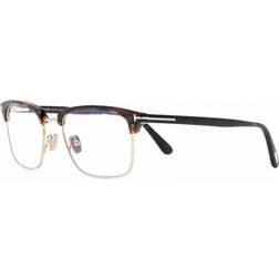 Tom Ford FT5801-B Azules-Light Block 052 Recetadas para Hombre Dorados