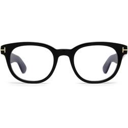 Tom Ford FT5807-B Azules-Light Block 001 Recetadas para Hombre Negras