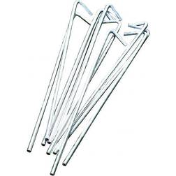 Regatta 8inch Roundwire Steel Pegs 10 Pack