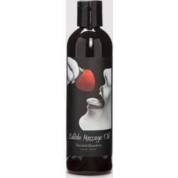Earthly Body Massage Oil Edible Strawberry 237 ml