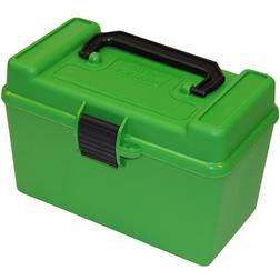 MTM Case-Gard Deluxe H-50 Series Rifle Ammo Box 3.45' Green