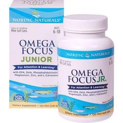 Nordic Naturals Omega Focus Junior 120 Mini Softgels 120 st