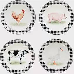 Certified International On The Farm Salad Dish 4pcs