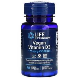 Life Extension Vitamin D3 125 mcg (5000 IU) 60 Softgels 60 stk