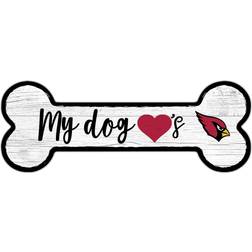 Fan Creations Arizona Cardinals Dog Bone Sign Board