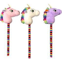 Stick Horse Unicorn Rainbow Shaft