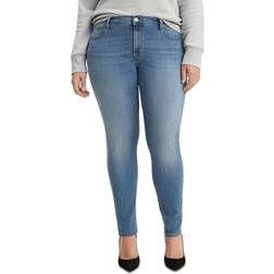 Levi's 711 Skinny Jeans Plus Size - Indigo Rays/Waterless