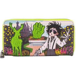 Loungefly Fox Edward Scissorhands Topiary Zip Around Wallet - Multicolour