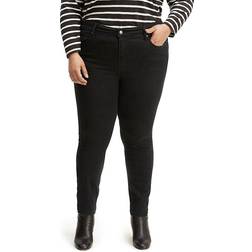 Levi's 711 Skinny Jeans Plus Size - Black Peony