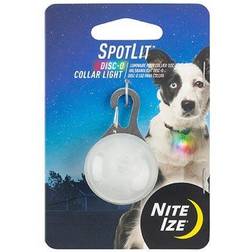 Nite Ize Luz Multicolor de Posición para Collar de Perros Spotlit 1 Unidad