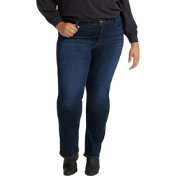 Levi's 415 Classic Bootcut Jeans Plus Size - Cobalt Distress