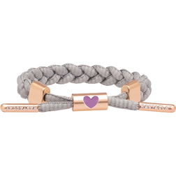 Rastaclat I Love U Bracelet - Light Grey/Rose Gold/Pink