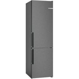 Bosch KGN39VXCT Sort, Grå, Rustfrit stål