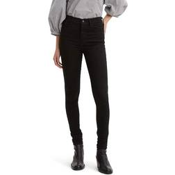 Levi's 720 High Rise Super Skinny Jeans - Black Squared