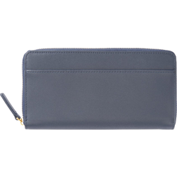 Royce RFID Blocking Continental Wallet - Blue