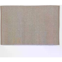 2-Tone Ribbed 6-Pack Place Mat Beige, White (33.02x48.26cm)