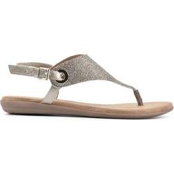 White Mountain London Sandal - Gold Glitter