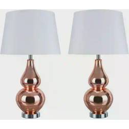 Aspen Creative Corporation Hardback Empire Table Lamp 2pcs