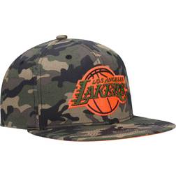 Mitchell & Ness Los Angeles Lakers Neon Pop Snapback Hat Men - Camo