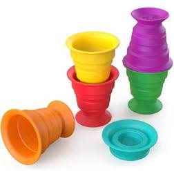 Baby Einstein Stack & Squish Cups 6pcs