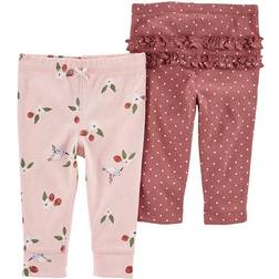 Carter's Baby Cotton Pants 2-pack - Pink (195861169031)