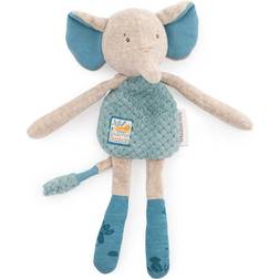 Moulin Roty Doudou-sonaglio elefante sous mon baobab Taglia Unica