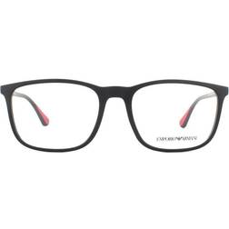 Emporio Armani da vista Ea3177 cod. colore 5042 Uomo Squadrata Nero