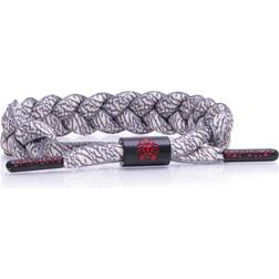 Rastaclat Asphalt Braided Bracelet - Grey